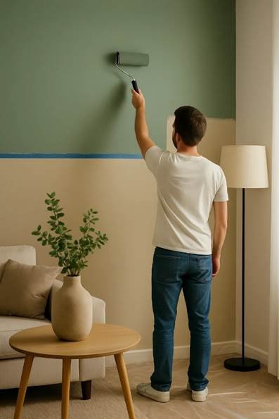 Painting wall: Common mistakes and how you can easily avoid them